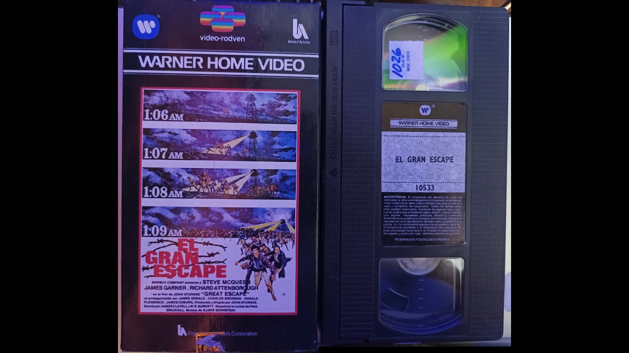 Opening to El Gran Escape (The Great Escape) Late 80's Venezuelan VHS