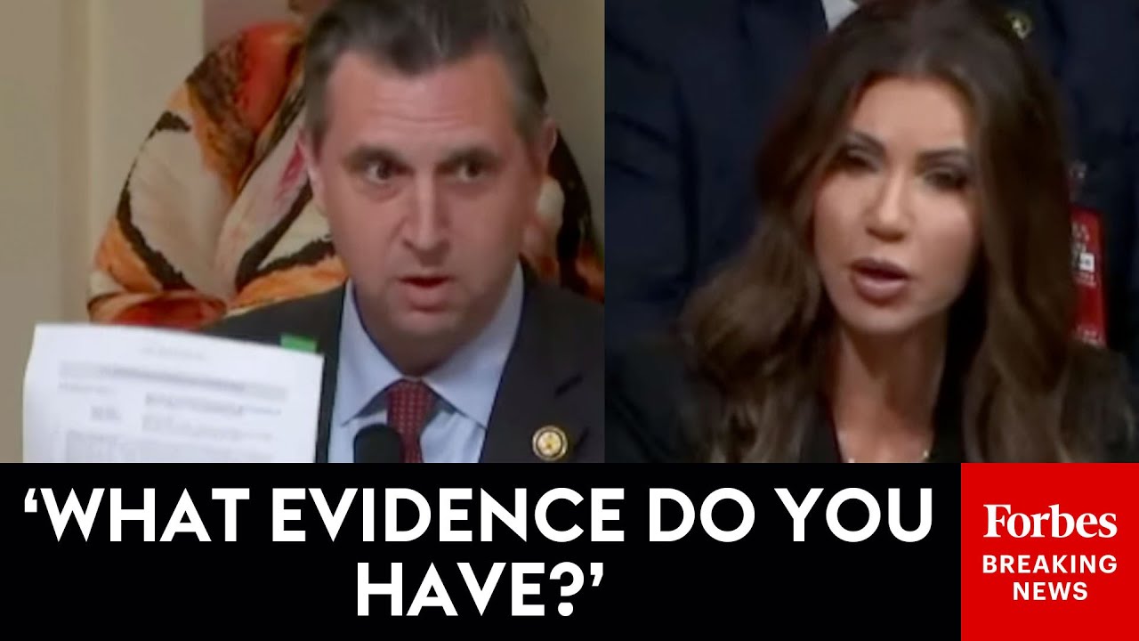 Seth Magaziner Unyieldingly Questions Kristi Noem About Deporting 4-Year-Old US Citizen With Cancer
