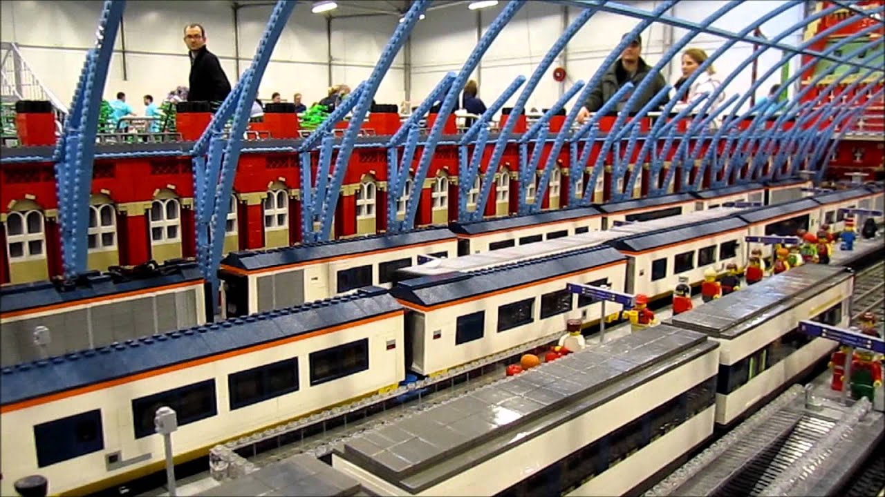 Lego World 2012 Copenhagen Train Layout