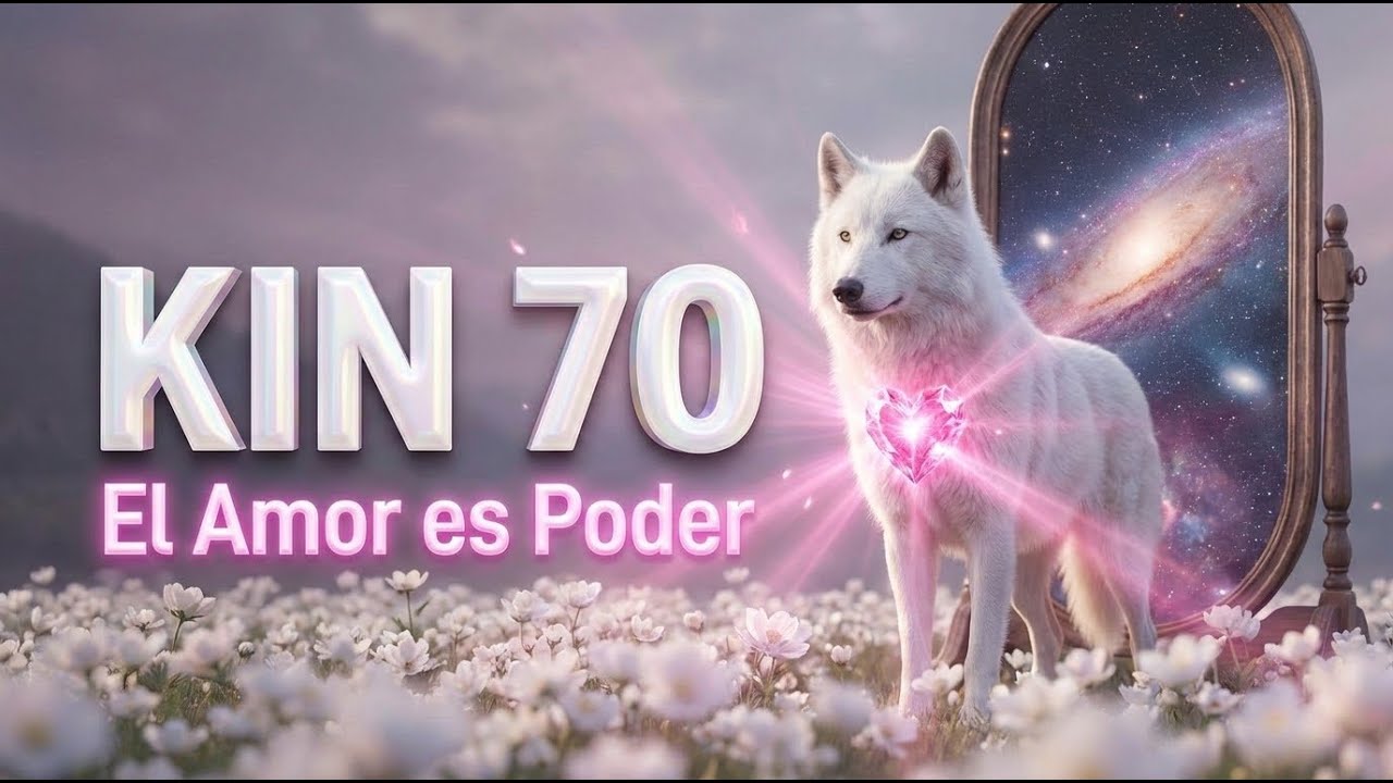 ¡El Amor es Poder! 🤍 KIN 70: Perro Entonado Blanco | Música para Abrir el Corazón