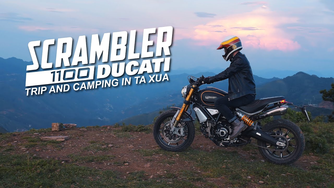 DUCATI SCRAMBLER 1100 - Trip camping