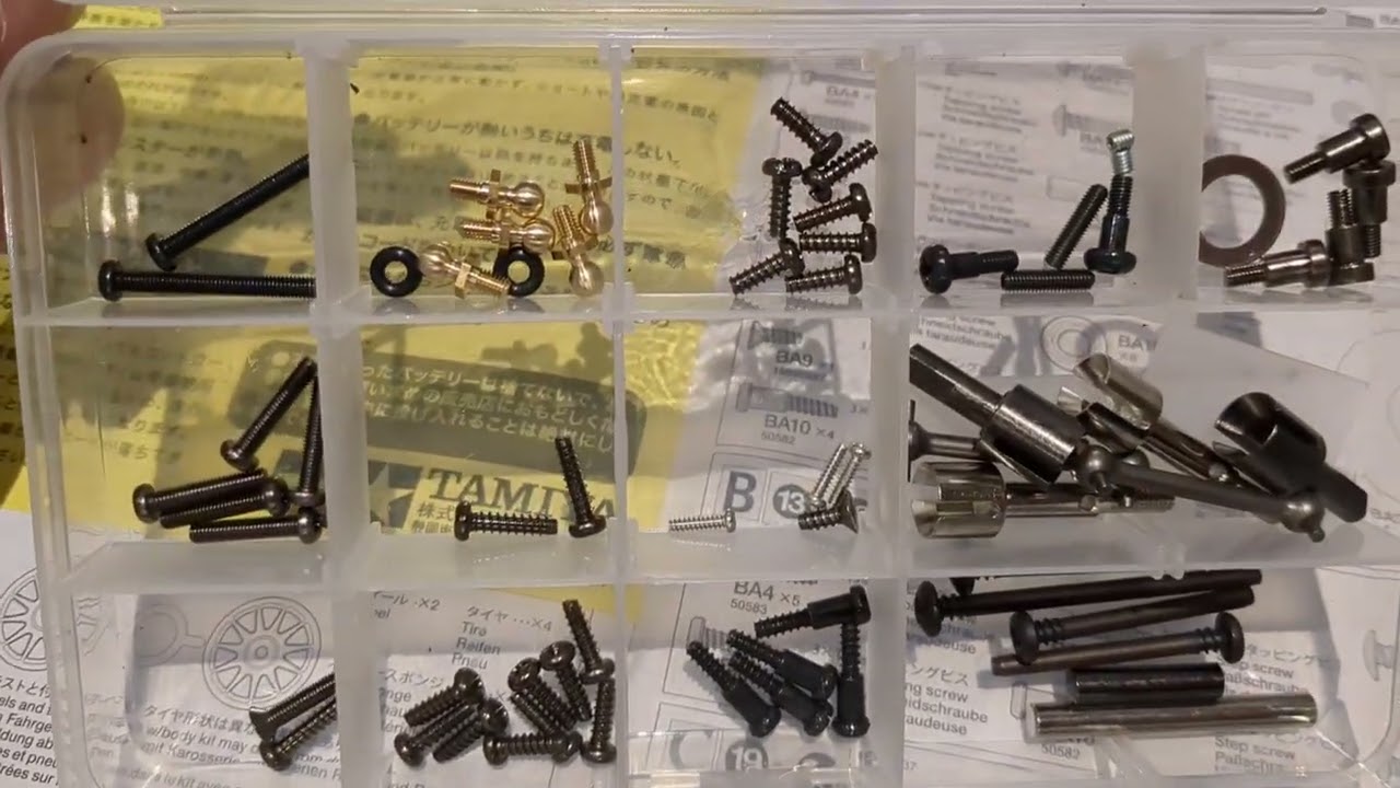 Tamiya Volkswagen Golf Mk 1 (M05 chassis) - Build video #1
