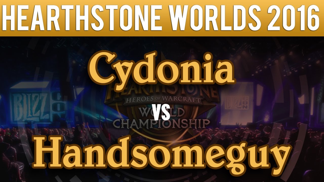 Cydonia vs Handsomeguy - Hearthstone World Championship 2016: Group A Deciders Match