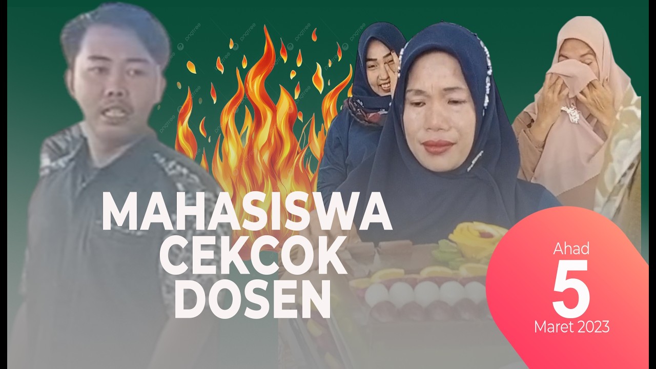 🔴Memanas!!! Mahasiswa STAI Ar-Ridho, Cekcok Dengan Dosen, Berakhir dengan?