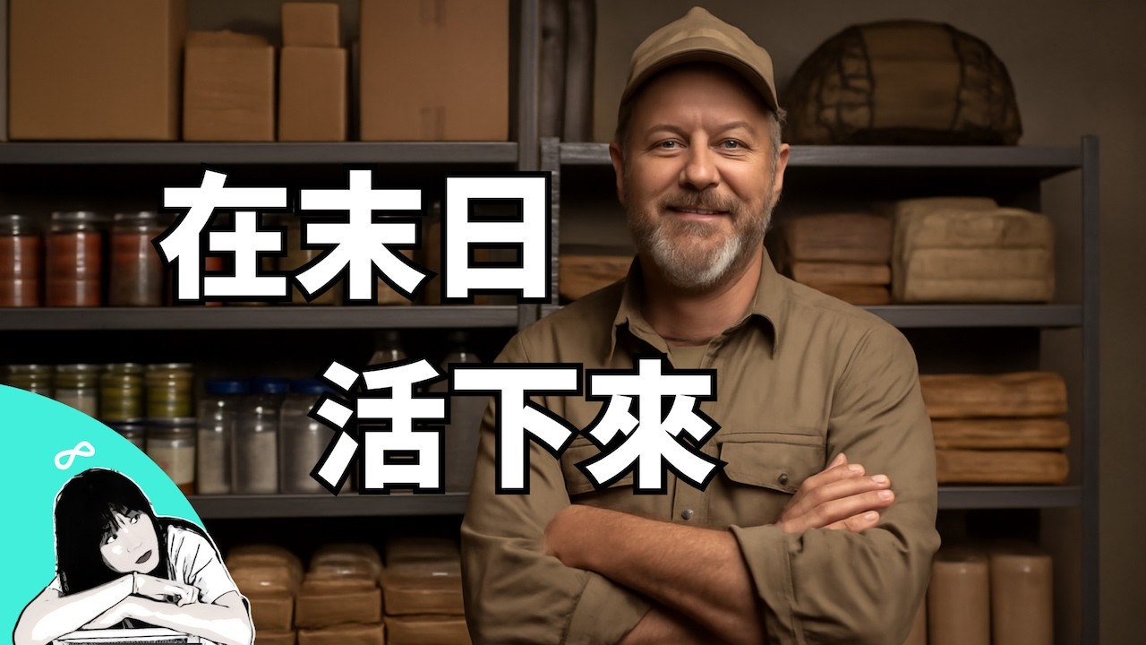 末日！比囤積物資更重要的是⋯｜應對一切末日的方法【地球OL支線任務】♾️ 想開億點