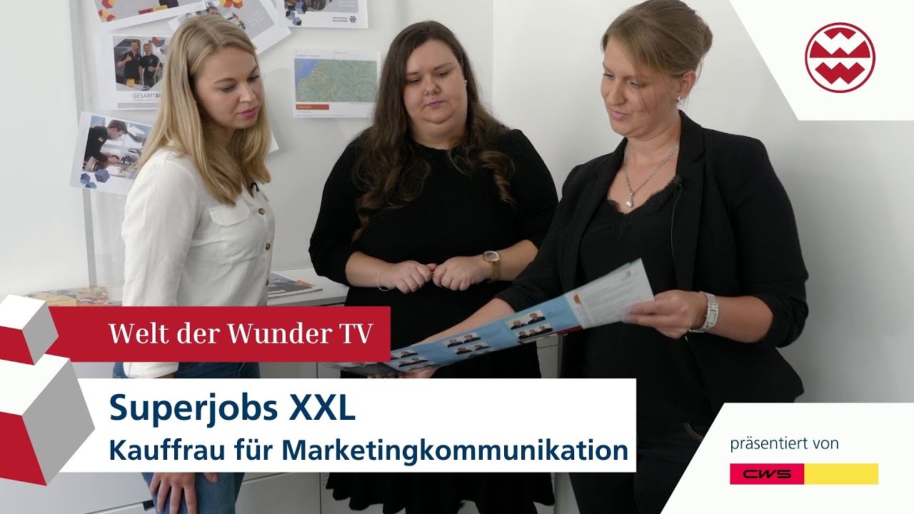 Superjobs XXL - Kauffrau für Marketingkommunikation - Welt der Wunder