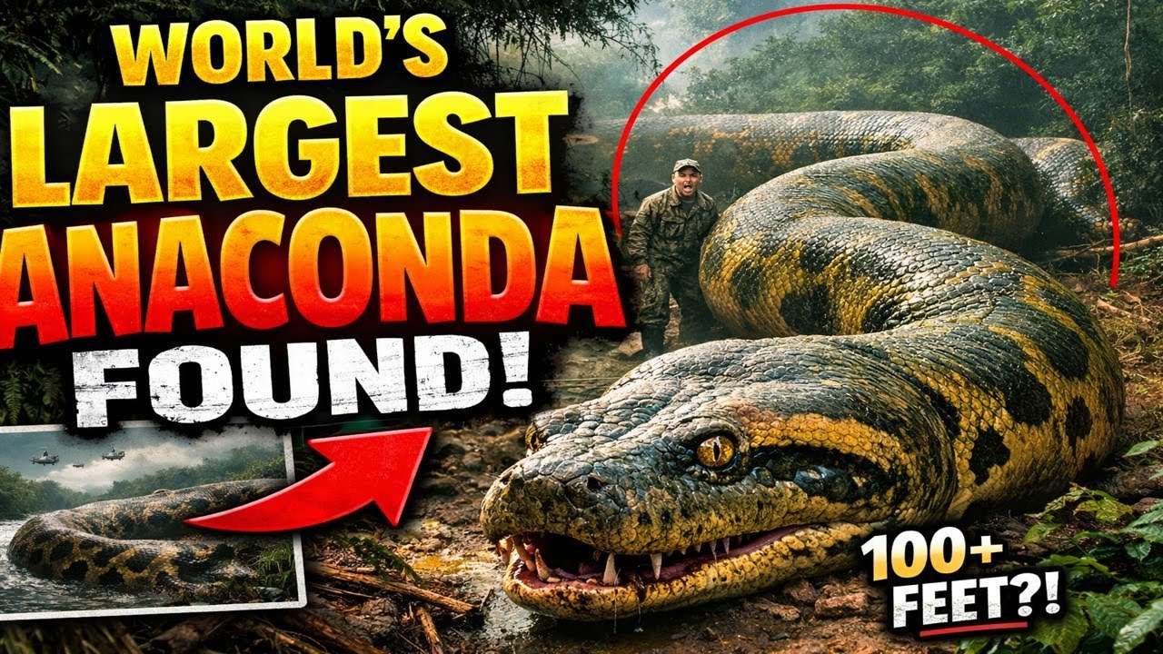 World’s Largest Anaconda Ever Discovered? Experts Can’t Explain This 😱