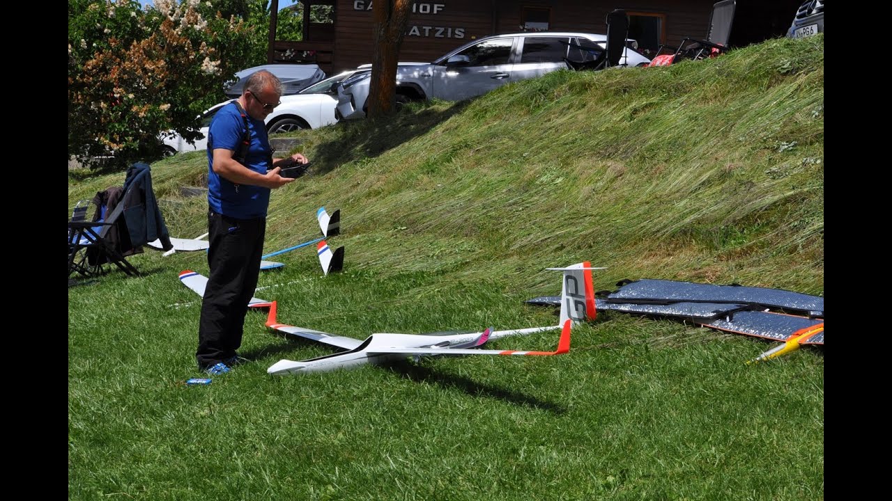Rc Slope soaring Pension Hatzis 2025 part 1. Beautiful weekend in the Alps.