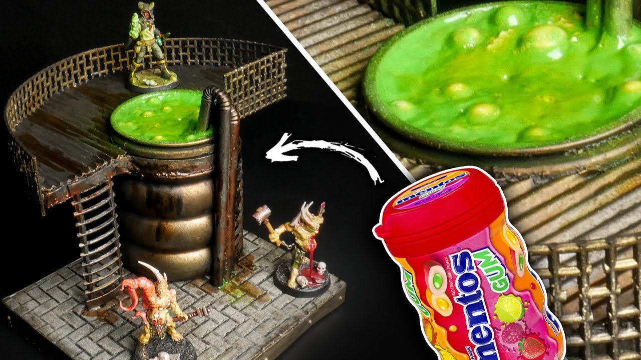 Arcane Waste Container for D&D Made from Trash