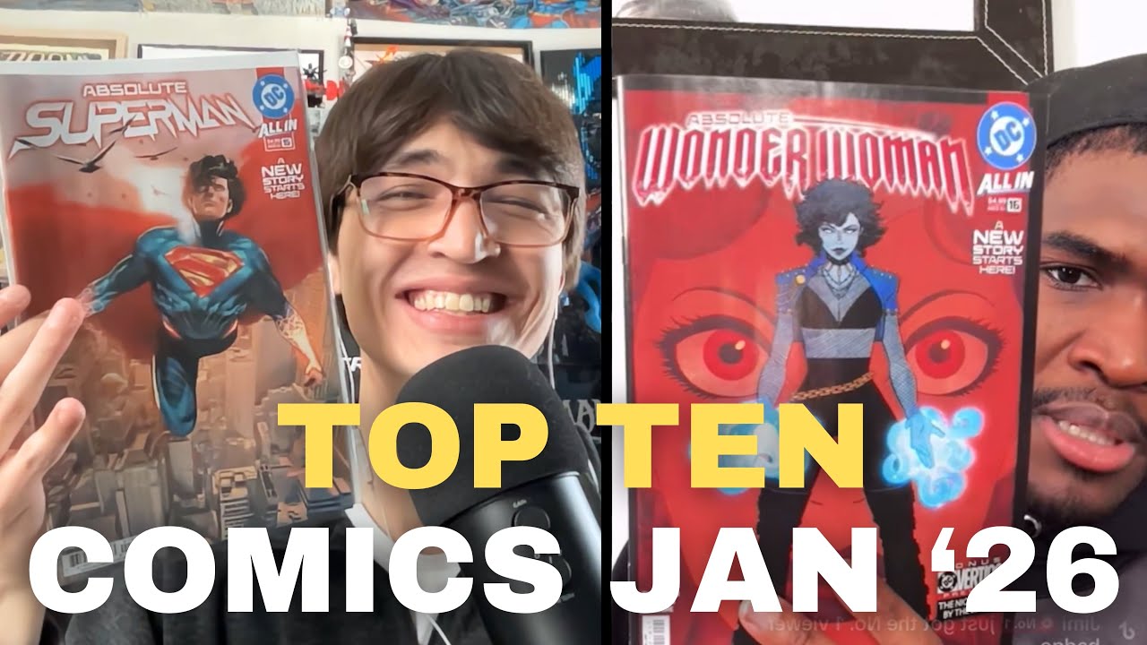 Ranking TEN BEST Comics of January 2026