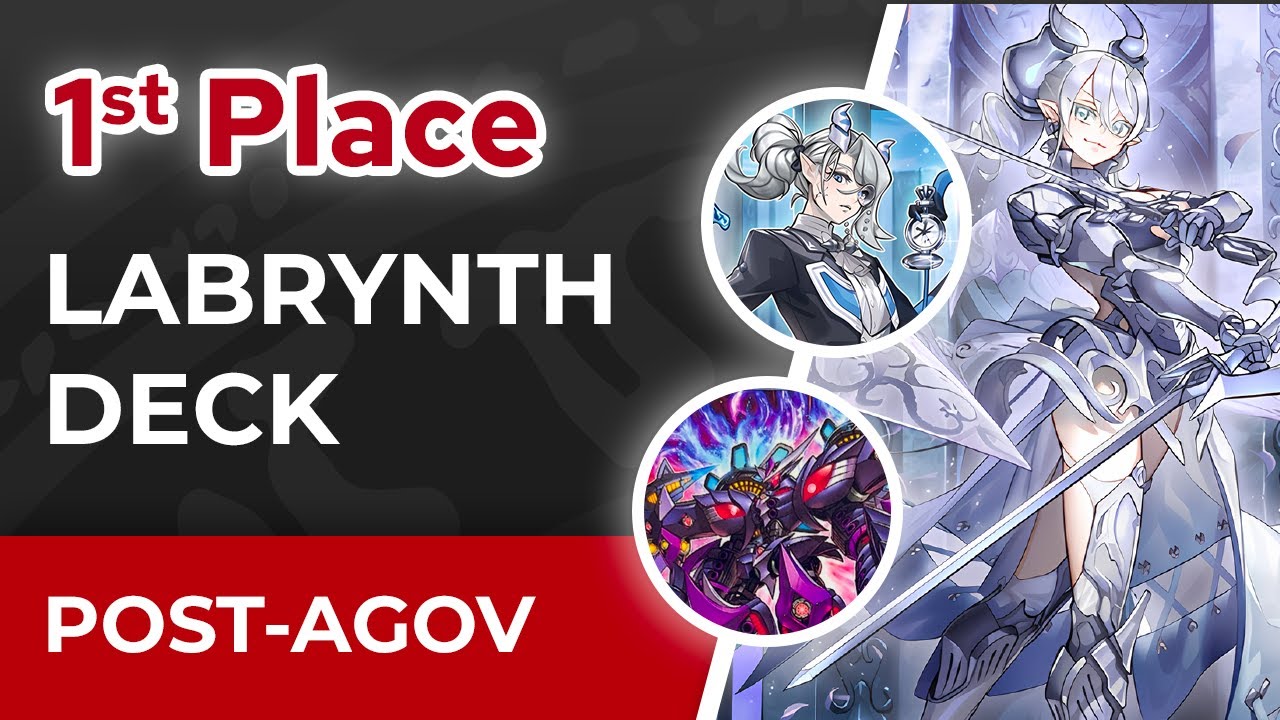1st Place Labrynth Deck 2.0 | Post-AGOV | NEW SUPPORT | October-November 2023