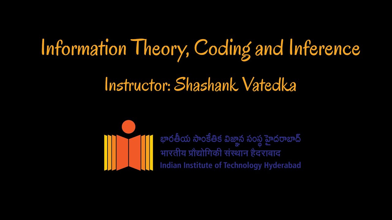 Information Theory 2026: Class 1
