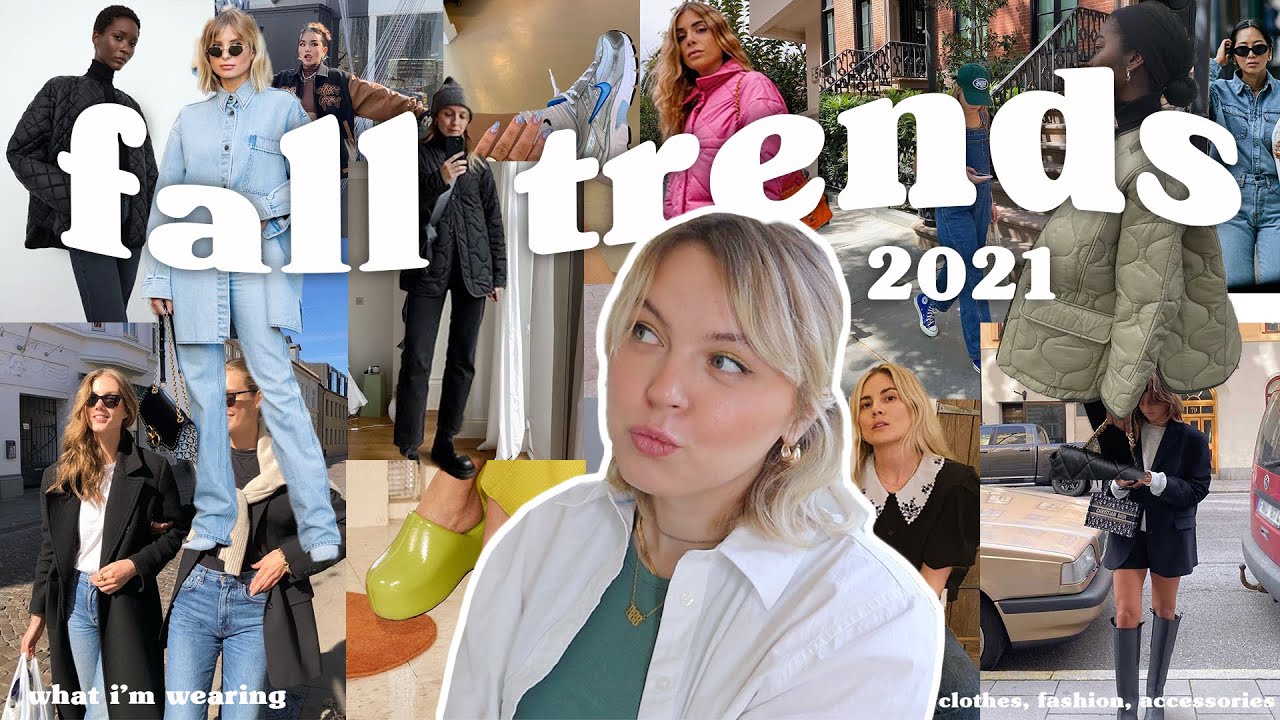 FALL 2021 fashion trends + what I'm wearing this autumn
