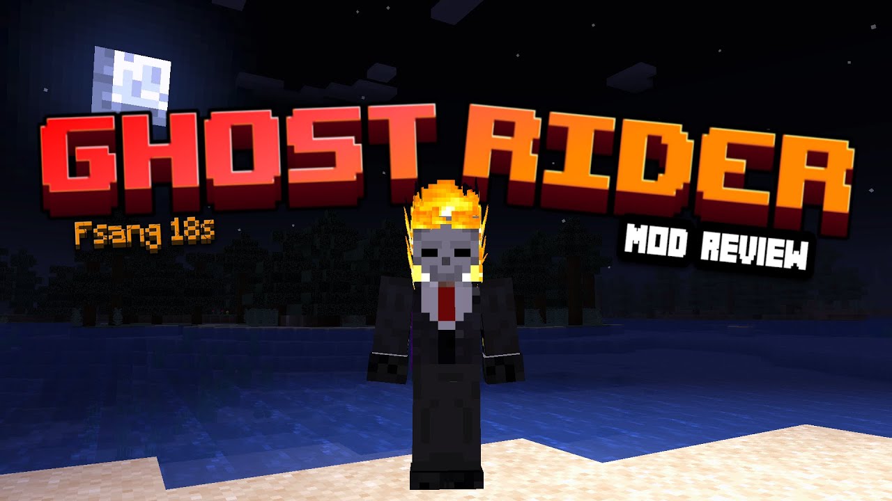 Обзор мода GHOST RIDER от FSANG'S в Minecraft 1.20.1! (FSang18's Heropack)