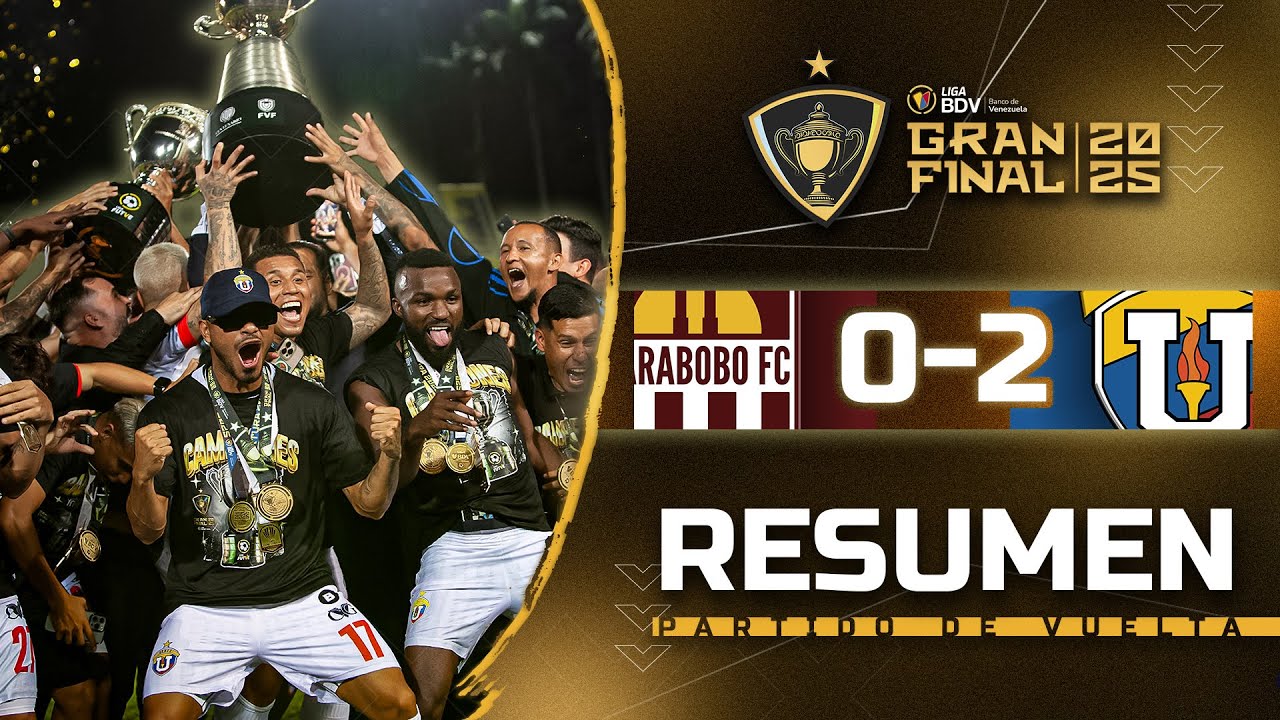 UCV es campeón de Venezuela | RESUMEN | LigaBancoDeVenezuela | Carabobo - UCV