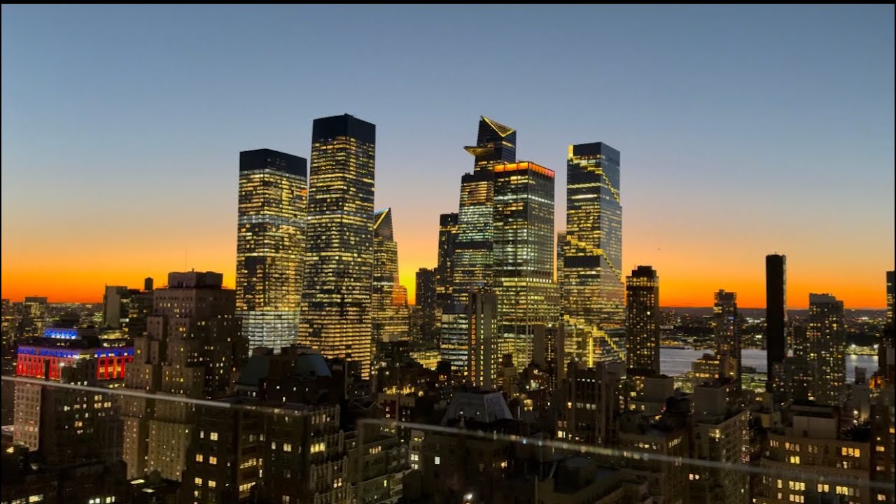 Golden Hour at The Skylark | Best Rooftop Bar in New York