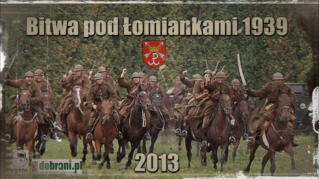 Bitwa pod Łomiankami 1939 - Inscenizacja 2013 (WW2 reenactment) rekonstrukcja