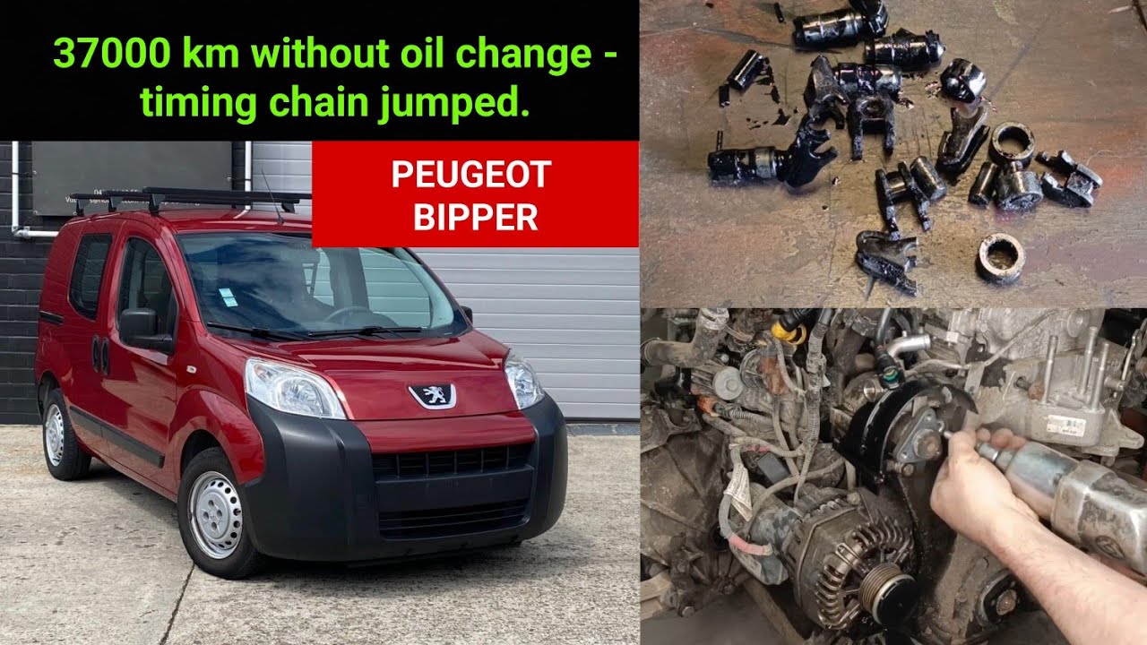 Рegeout bipper 1.3 hdi 37000km without oil change, consequences.