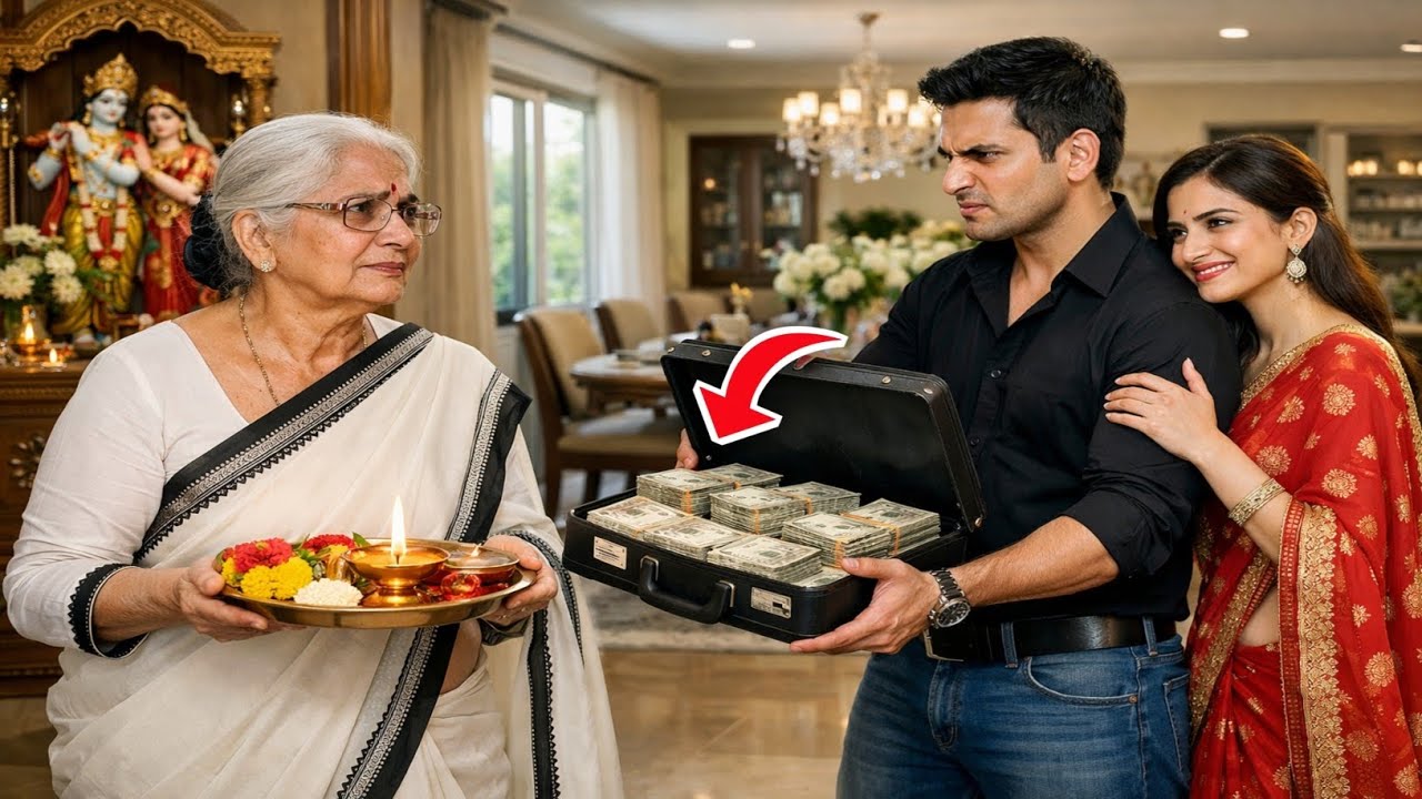 ₹50 लाख ले लो माँ… पर तुम वृद्धाश्रम चली जाओ — इकलौते बेटे-बहू ने सोचा भी नहीं था आगे जो हुआ…