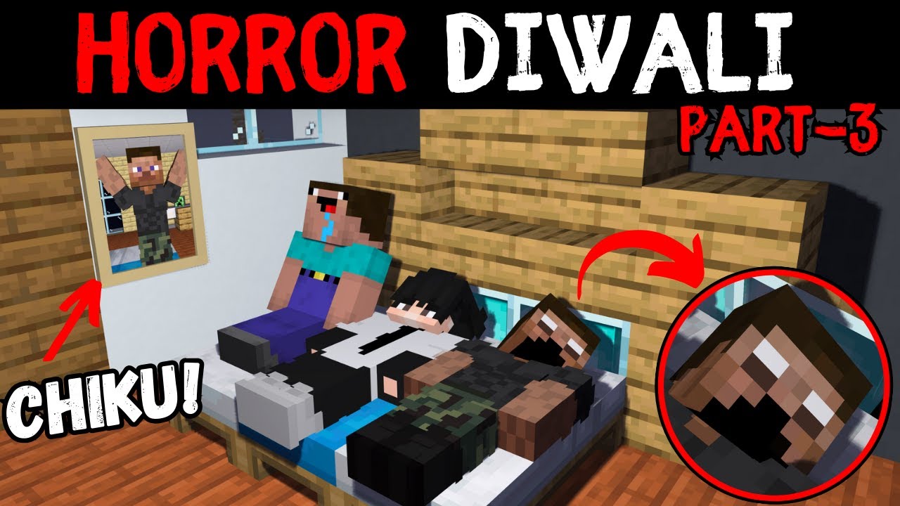 Minecraft Horror Diwali😨 Part-3 Minecraft Horror Story!