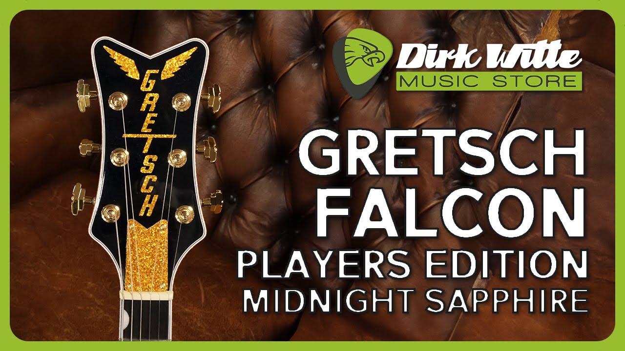 Dirk Witte | Gretsch G6136TG Players Edition Falcon Midnight Sapphire