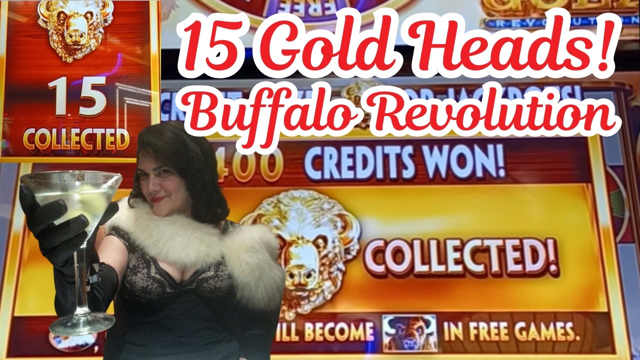 15 золотых голов! Buffalo Gold Revolution