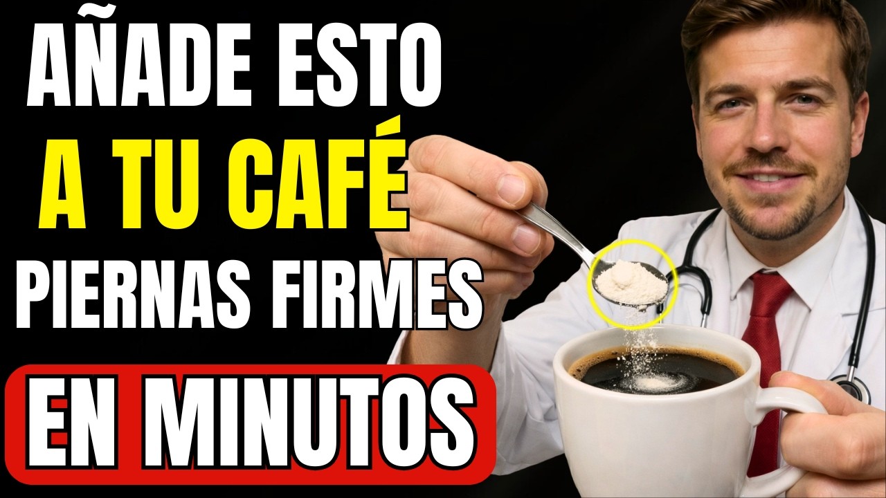 Añade ESTO a tu CAFÉ y RECONSTRUYE MÚSCULO después de los 60