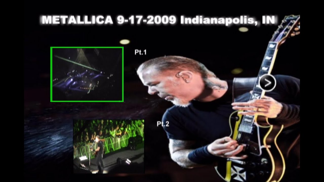 METALLICA (2009.09.17) Indianapolis, IN @Conseco Fieldhouse [enhanced DVD]