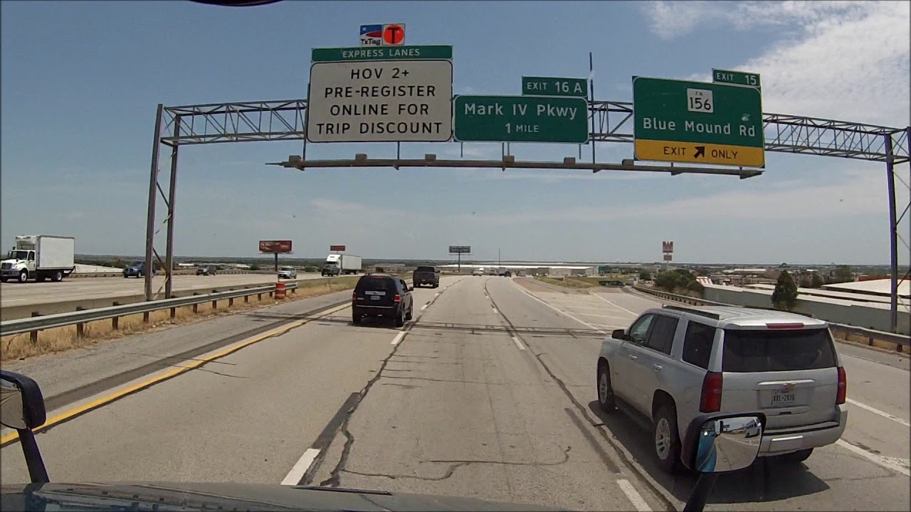 Interstate 30, 820, and 35W Fort Worth
