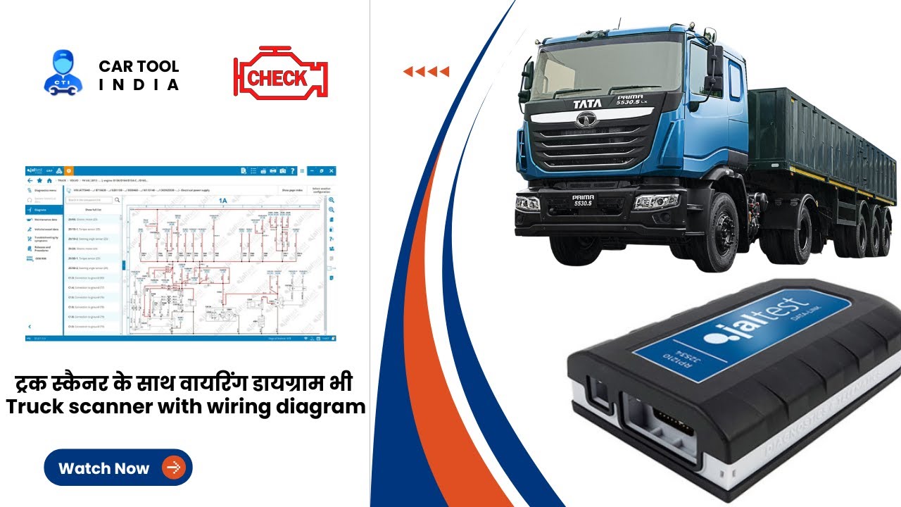 सबसे बड़ा डायग्नोसिस स्कैनर- BIG DADDY of Truck Scanner - Jaltest | TATA scanning BS6- Harish Jaiswal