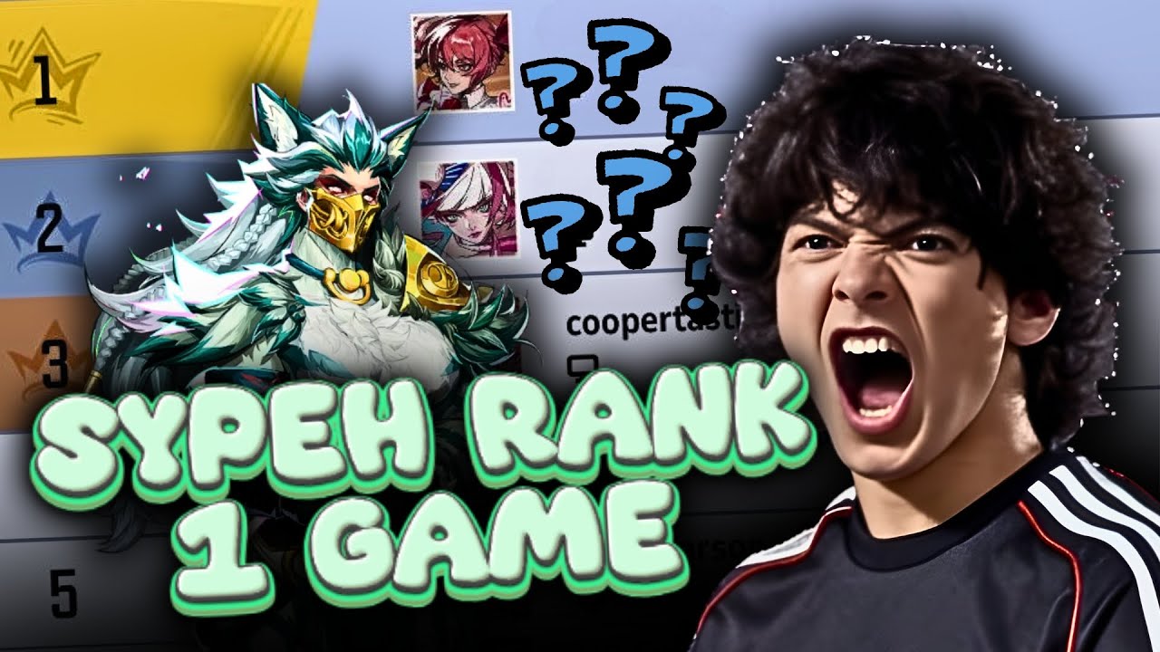 I PLAYED AGAINST SYPEH FOR HIS RANK 1 GAME