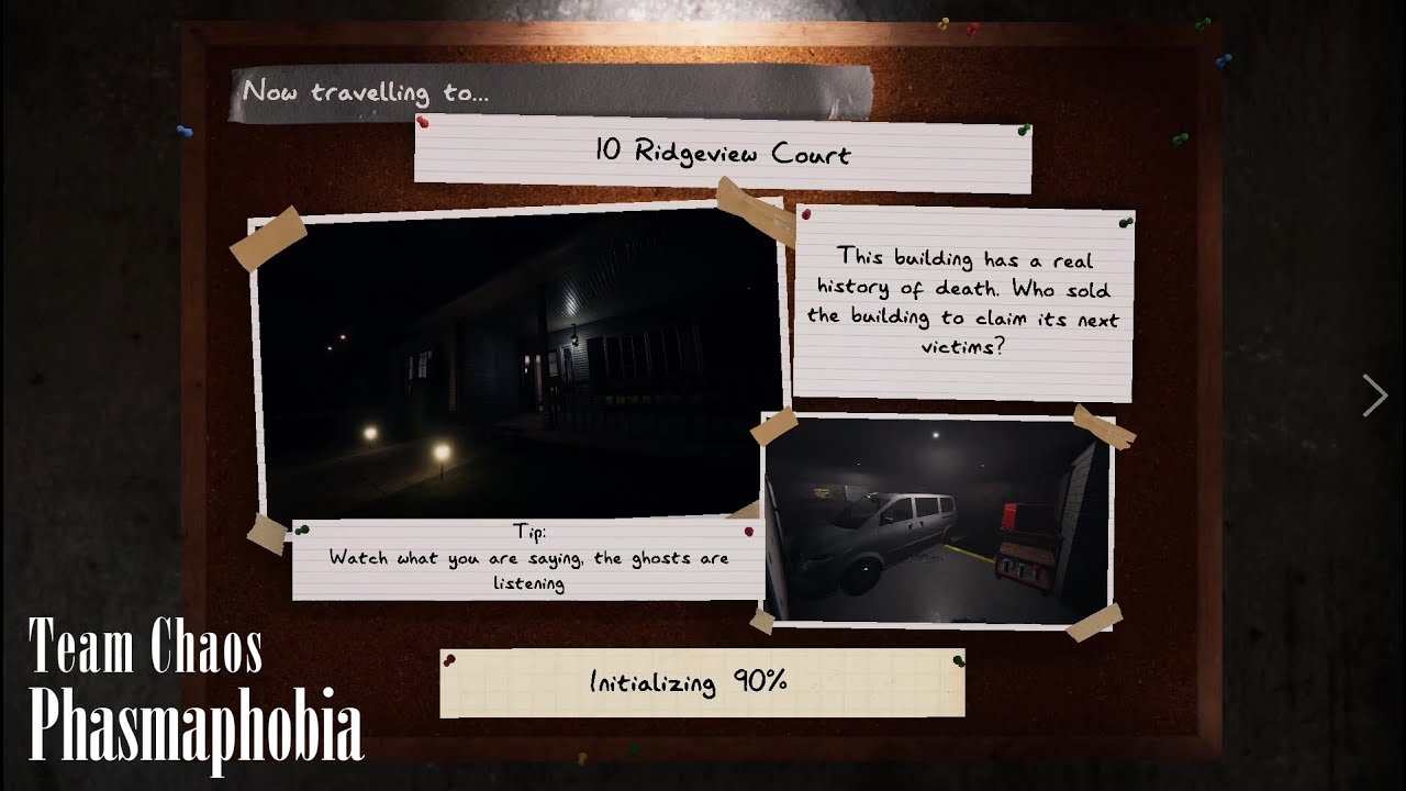 Team Chaos Phasmaphobia 10 Ridgeview Court First Investigation