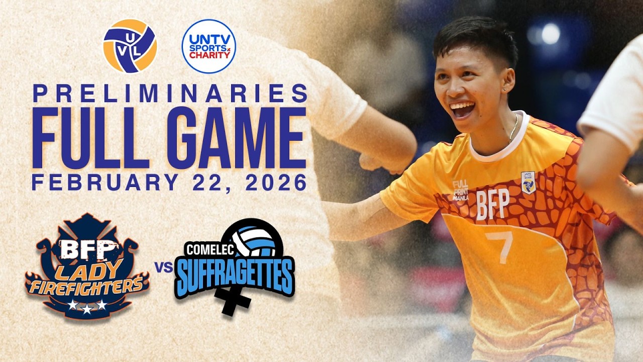 FULL GAME: BFP vs COMELEC Preliminaries –  February 22, 2026 | #UVLSeason4