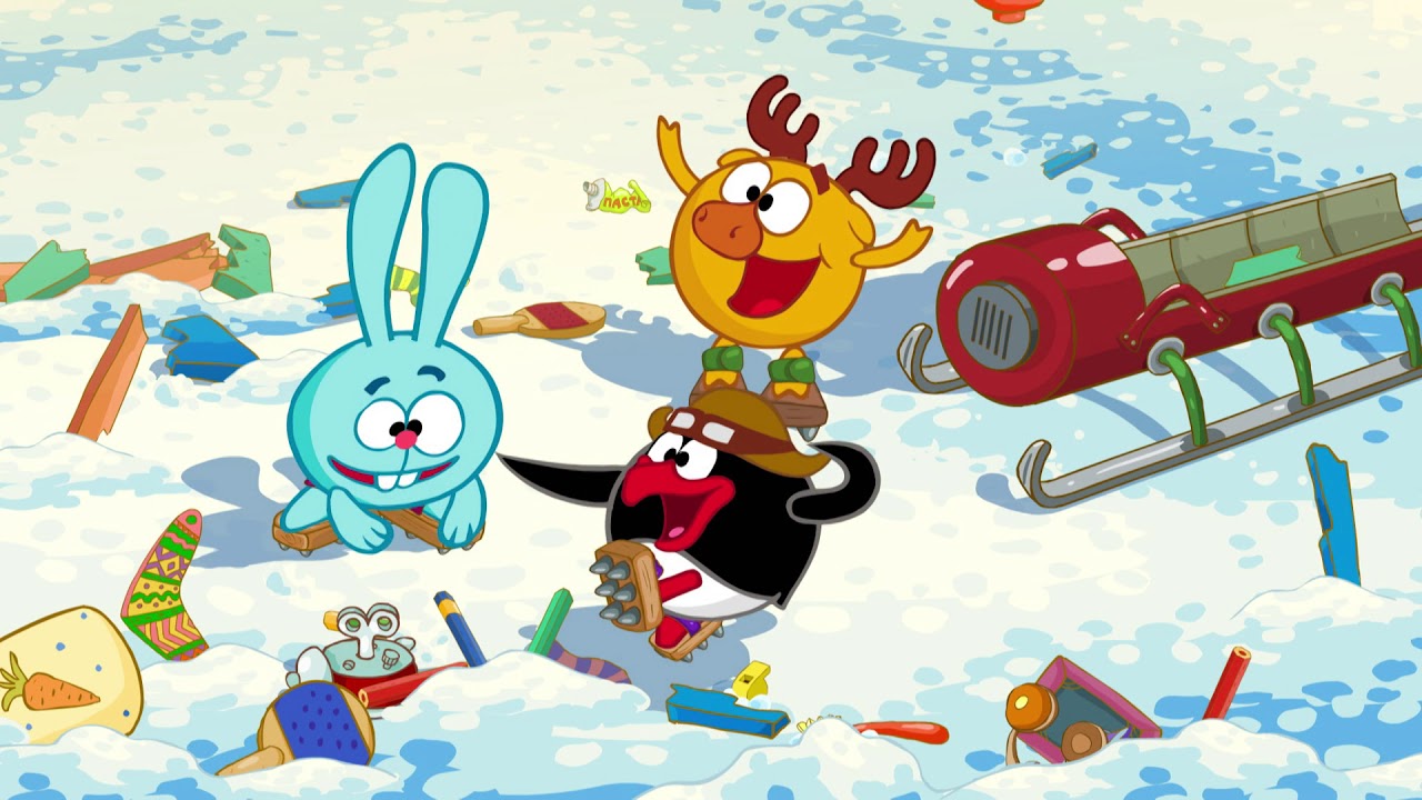 The Big Push - KikoRiki | Cartoon for Kids