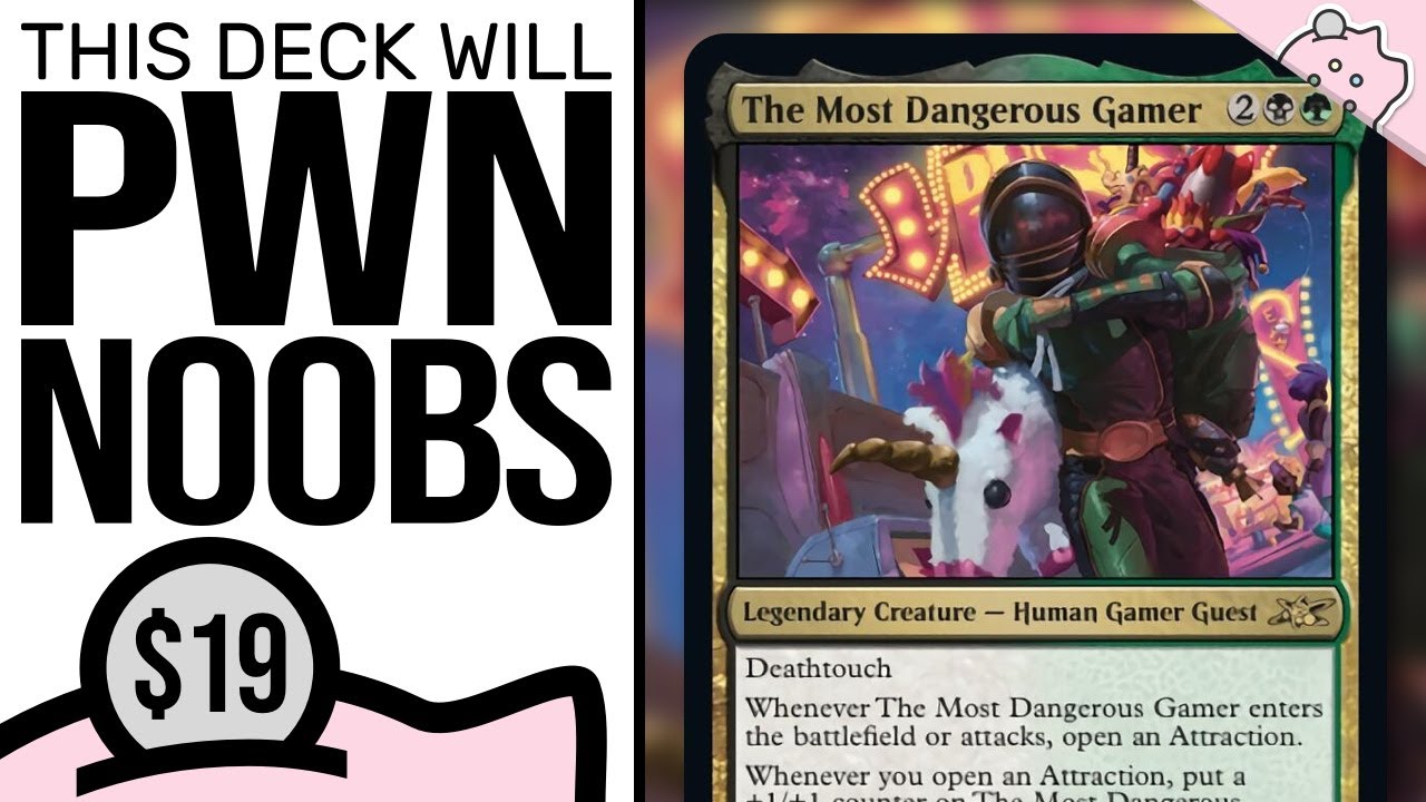 Pwn Noobs  | The Most Dangerous Gamer | $19 Budget Deck Tech | EDH | MTG