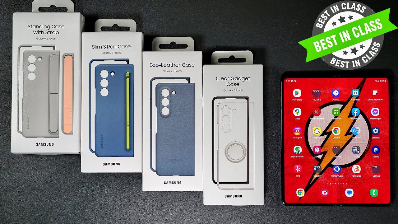 Official Samsung Galaxy Z Fold 5 Cases -  Everything you NEED to know!