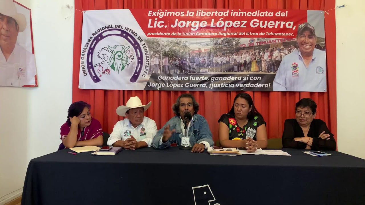 #ConferenciaDePrensa Colectivo de Ganaderos piden la liberación de Jorge López Guerra.