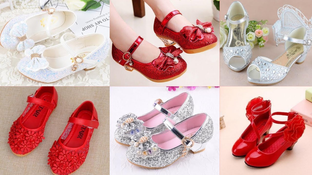 Latest kids Designer Shoes Collection  For Eid/Girls Party Footwear /Little Girls Fancy Sandals