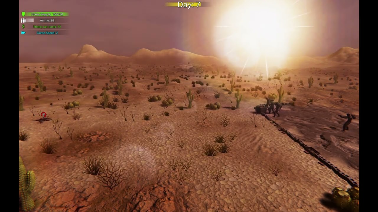 FIRST DAY DEFENSE A INDIE GAME