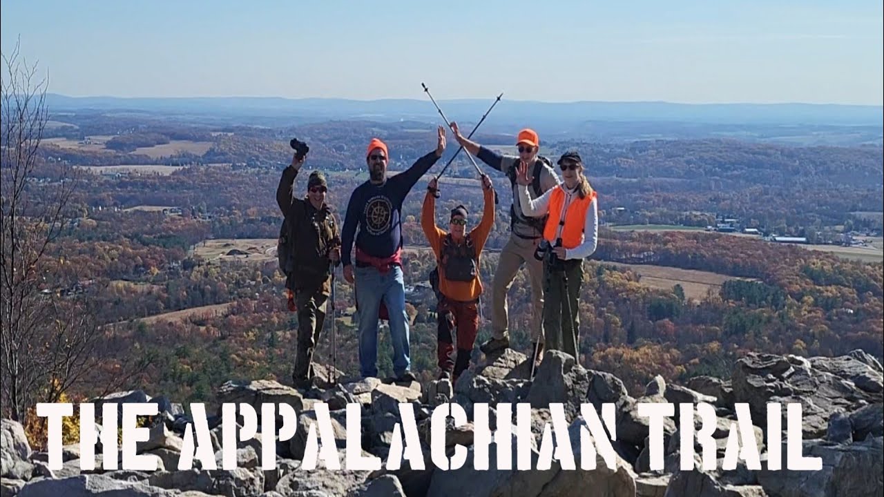 The scenic hike from Little Gap to Lehigh Gap on the APPALACHIAN TRAIL/descending Lehigh Gap