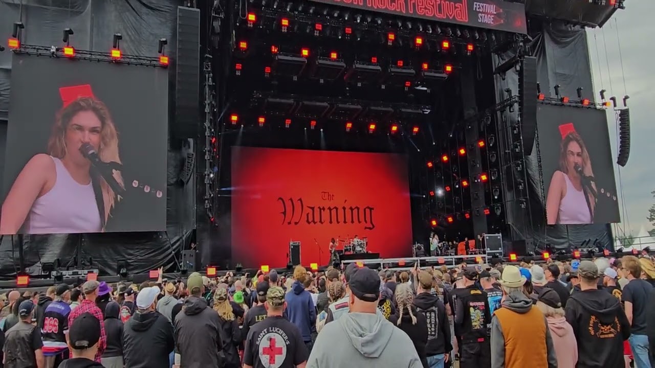 The Warning - six feet deep  Sweden Rock Festival  2025
