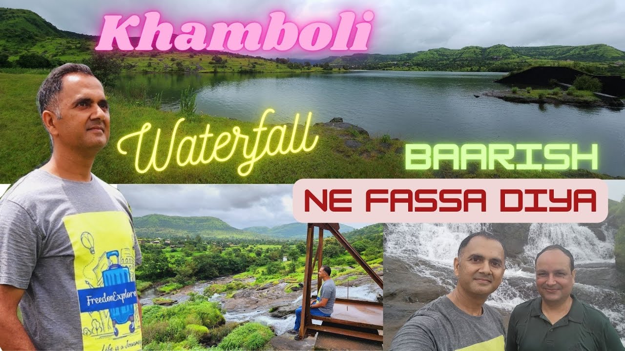 Khamboli Waterfall | Khamboli Dam | Best Waterfall | Waterfall near Pune