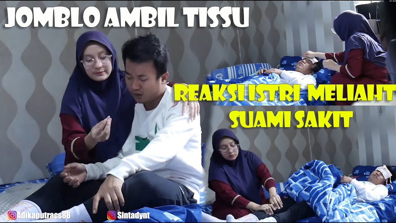 BEGINI REAKSI ISTRI MELIHAT SUAMI SAKIT PARAH.. AWAL NYA DI OMELIN. ENDING NYA BAPER PARAH BANGET.