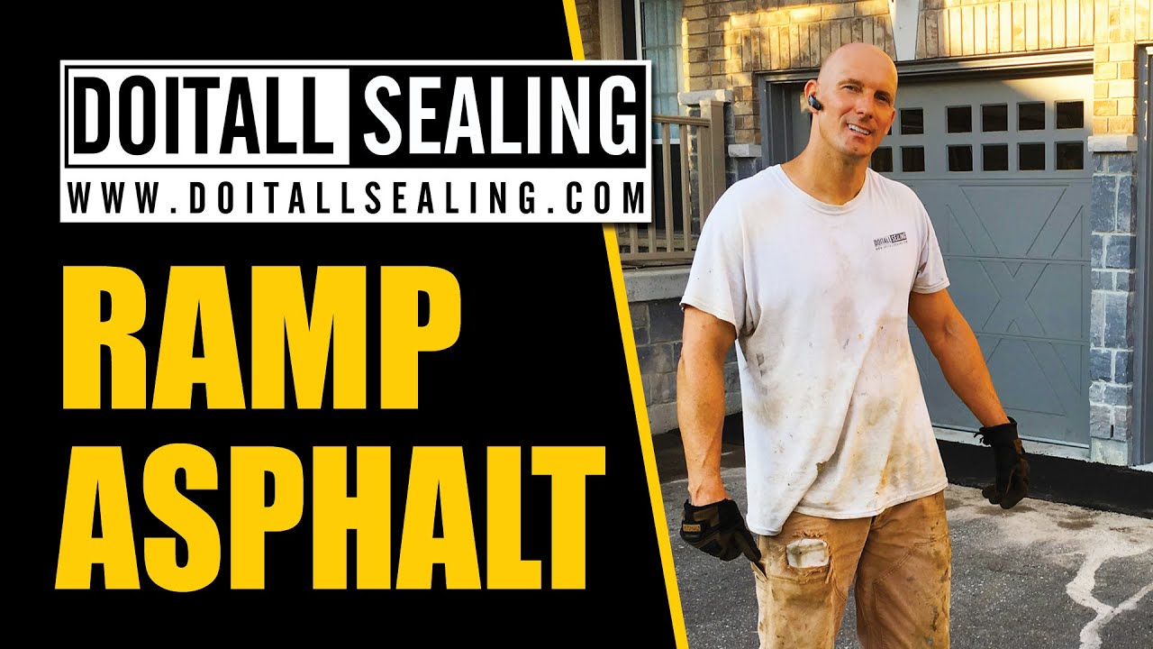 Asphalt Ramp (4K) Driveway Repair