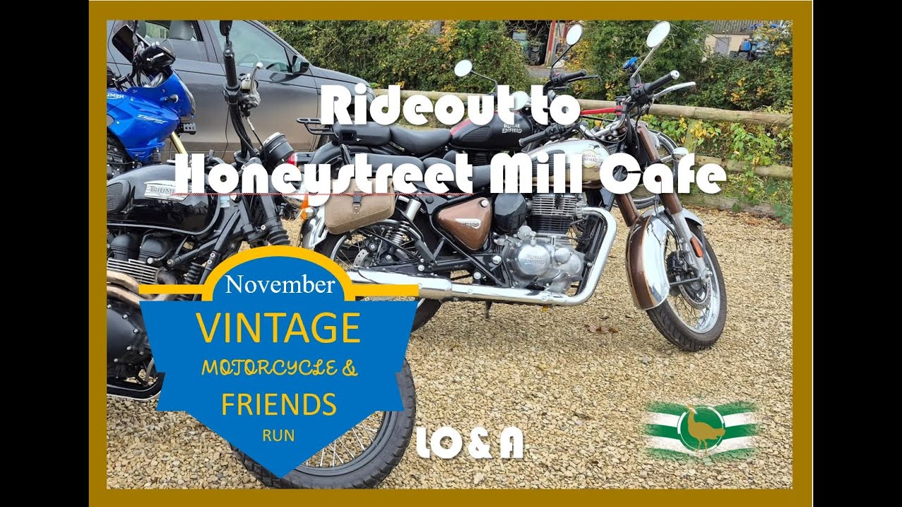 Ride out to Honeystreet Mill Cafe