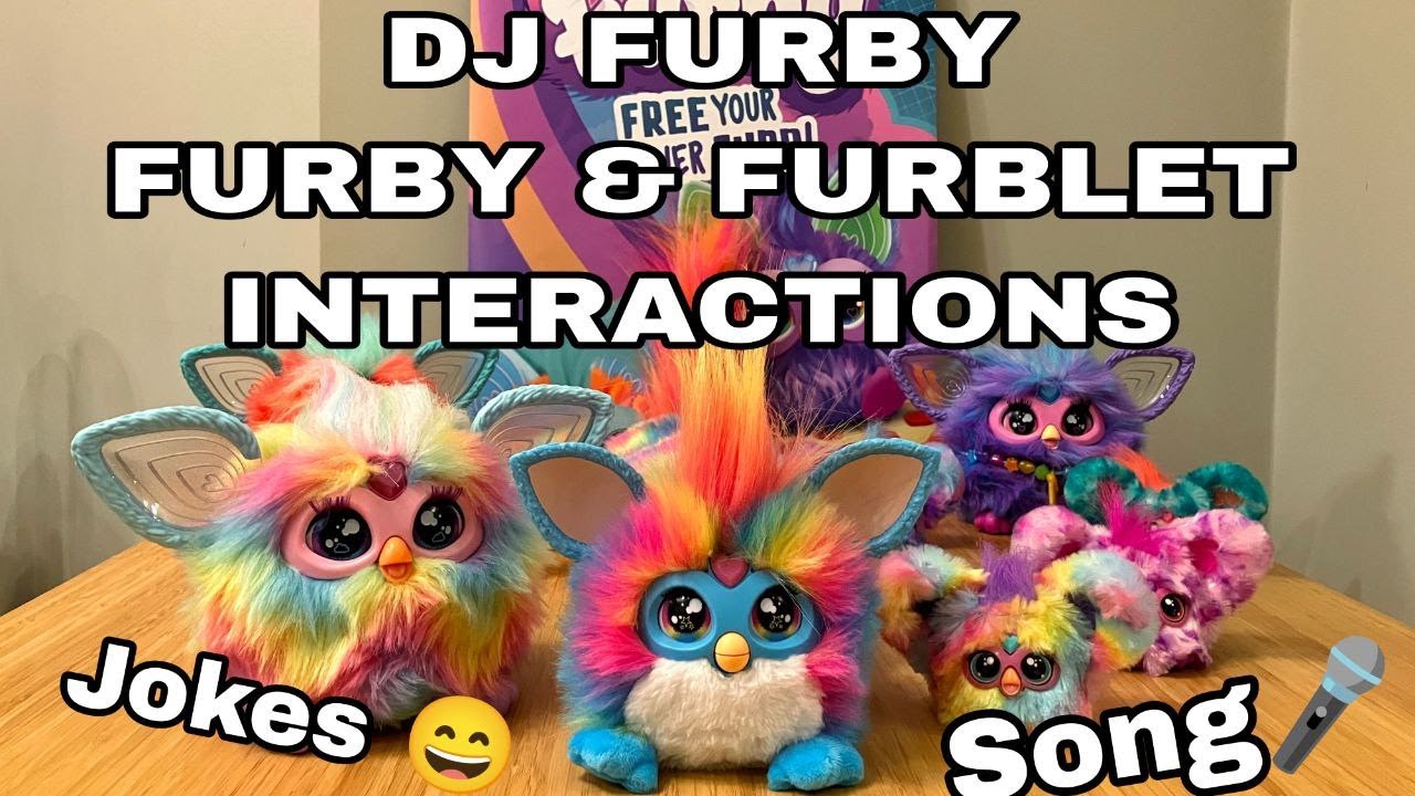DJ FURBY – Взаимодействие Фёрби и Фёрблета (шутки и песня)