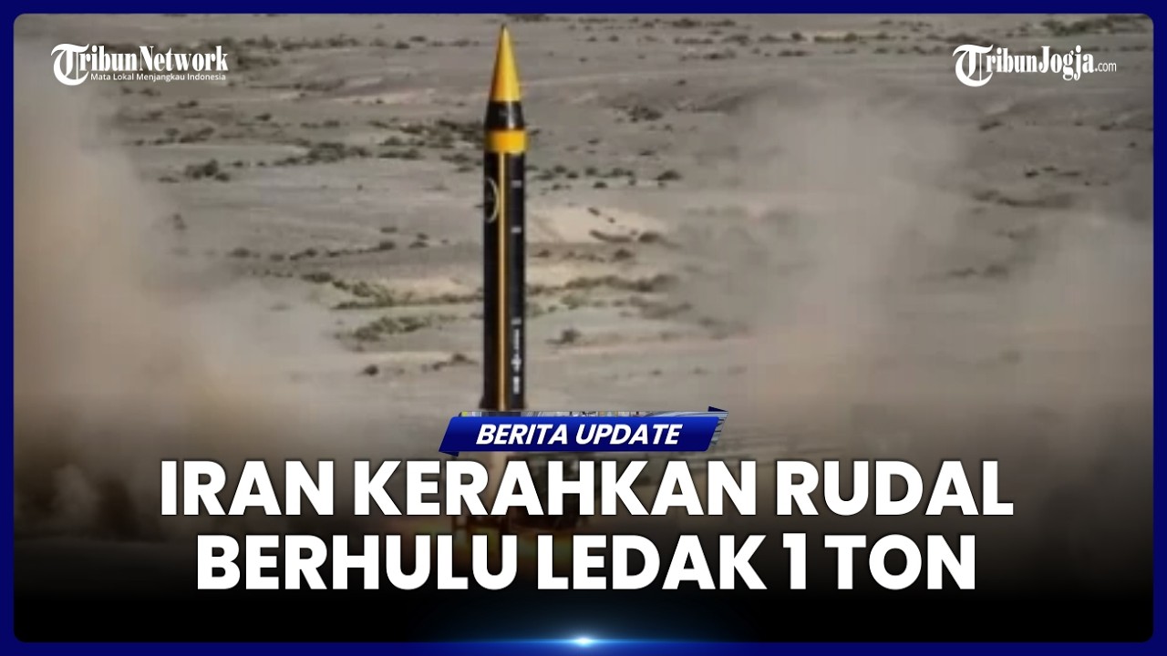IRGC NYATAKAN KINI GUNAKAN RUDAL BERHULU LEDAK 1 TON, SEBUT SERANGAN MAKIN INTENS