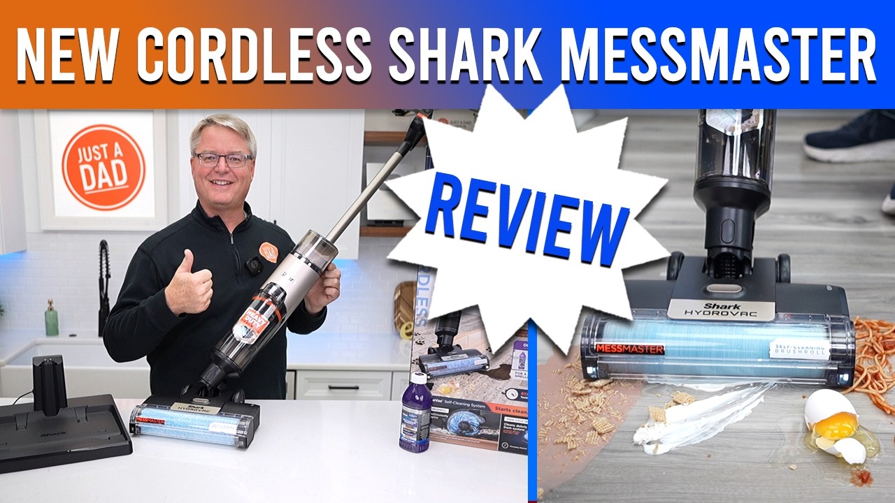 New! Shark MessMaster Hydrovac Cordless Wet / Dry Floor Mop & Vacuum Honest Review WOW Really Shark!