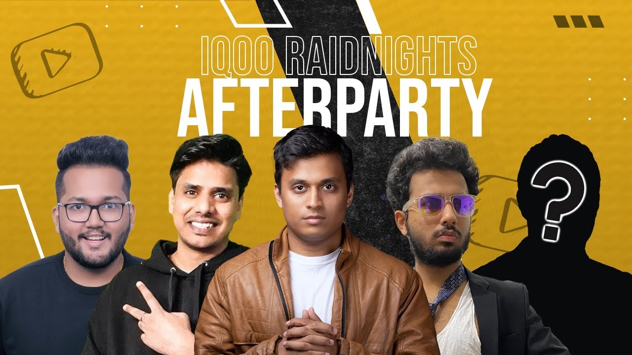 #IQOORAIDNIGHTS AFTERPARTY | Day 1 ft. @MechanicalPandeyOfficial , @NeetishThakurr