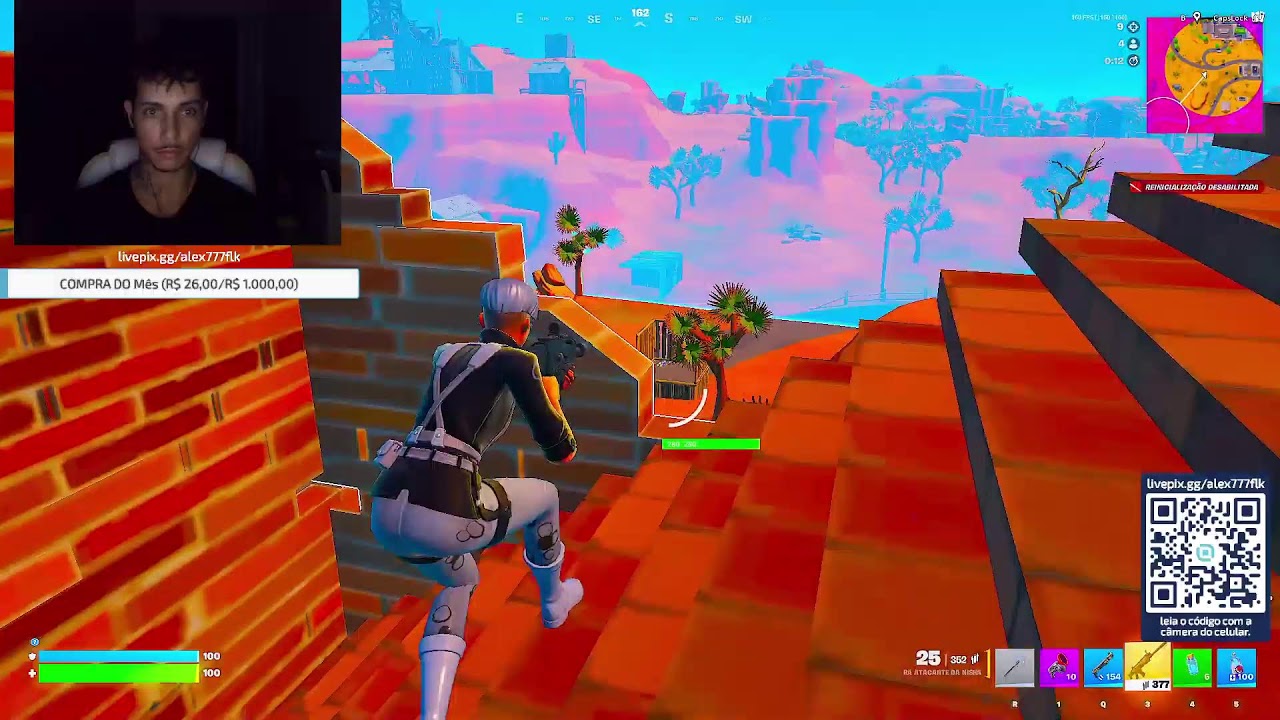 CF - DIA 5 TENTANDO LARGA O CLT PRA VIVER DO CANAL 378/1000 INSCRITOS 🔴AO VIVO🔴 !livepix